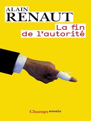 cover image of La fin de l'autorité